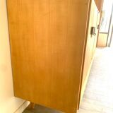 Sideboard with compass feet