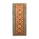 Traditional afghan kilim rug oriental pink green wool rug 100x279cm