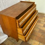 Vintage wood and canning chest of drawers