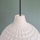 White opaline spherical pendant, Space Age, 1960-70