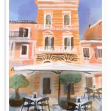 Illustration "A day at Maddalena" A4