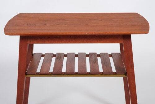 Vintage Danish Side Table in Teak, 1960s