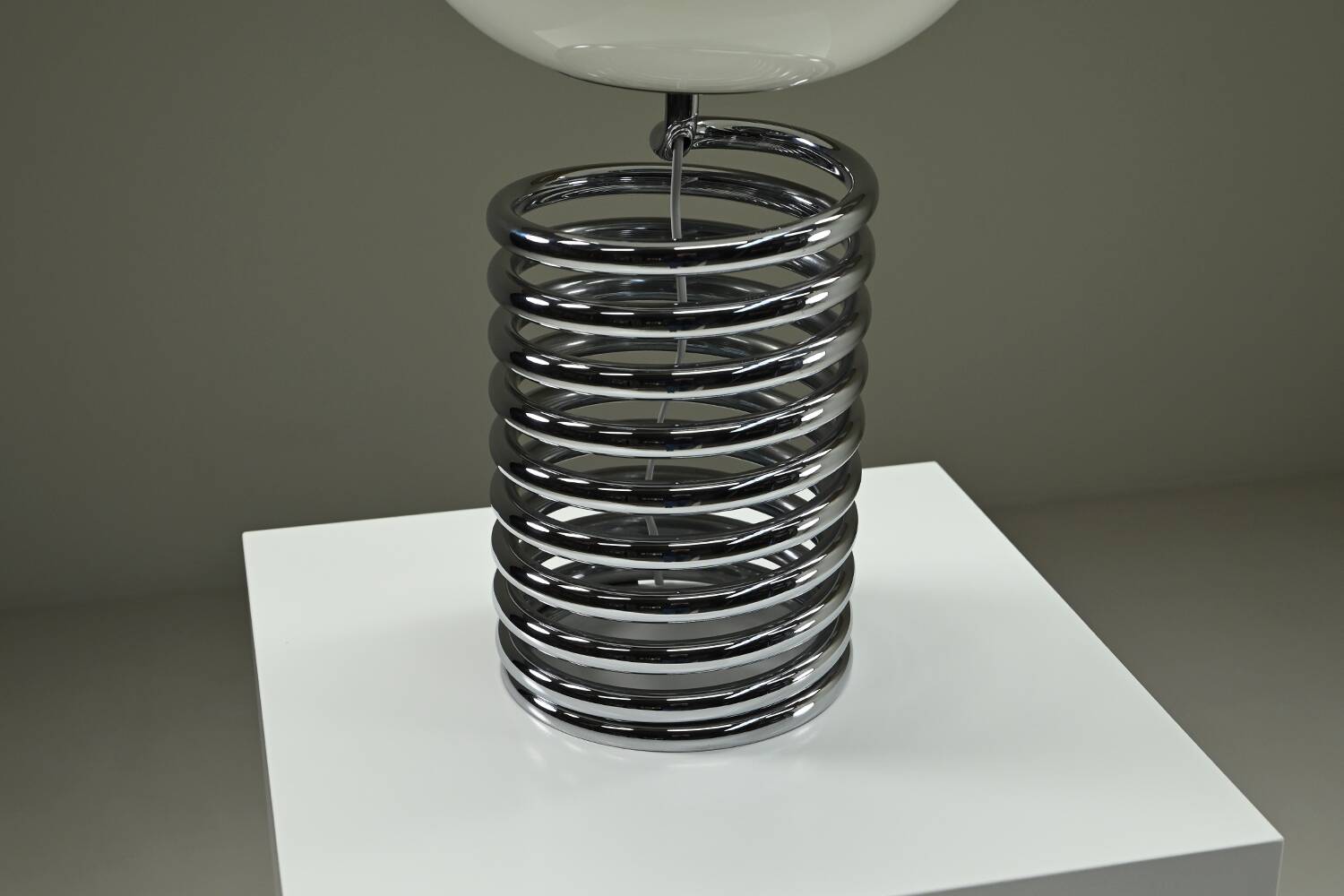 Spring table lamp by Ingo Maurer for Design M, 1960s Germany.
