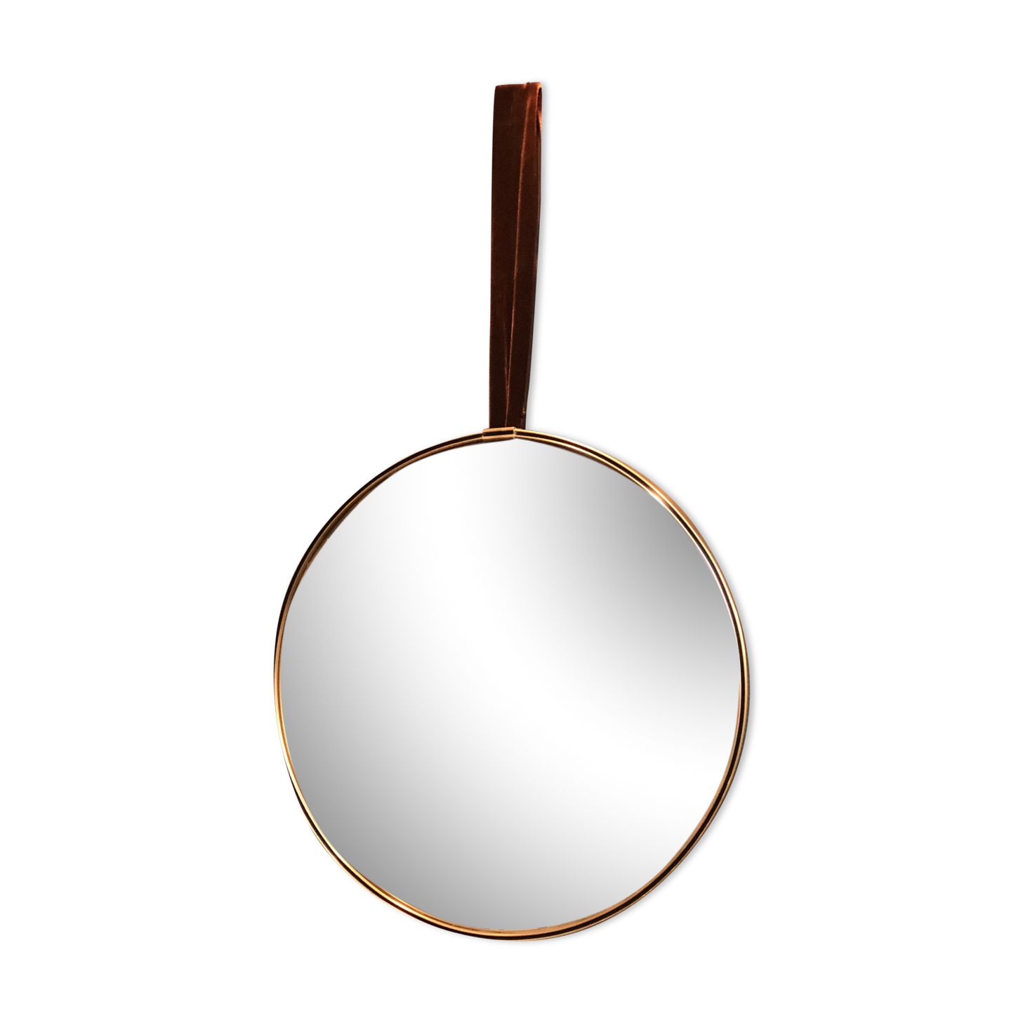 Vintage witch mirror 31cm