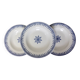 3 vintage soup plates from St Amand, Primax model 211255