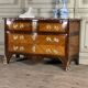 Commode en placage de bois de rose et palissandre, bronze doré, marbre de Rance, Louis XV
