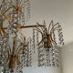 Crystal tassel chandelier from the 60s and 70s