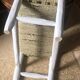 Moroccan children's bench wood and rope