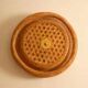 Rattan wall sconces
