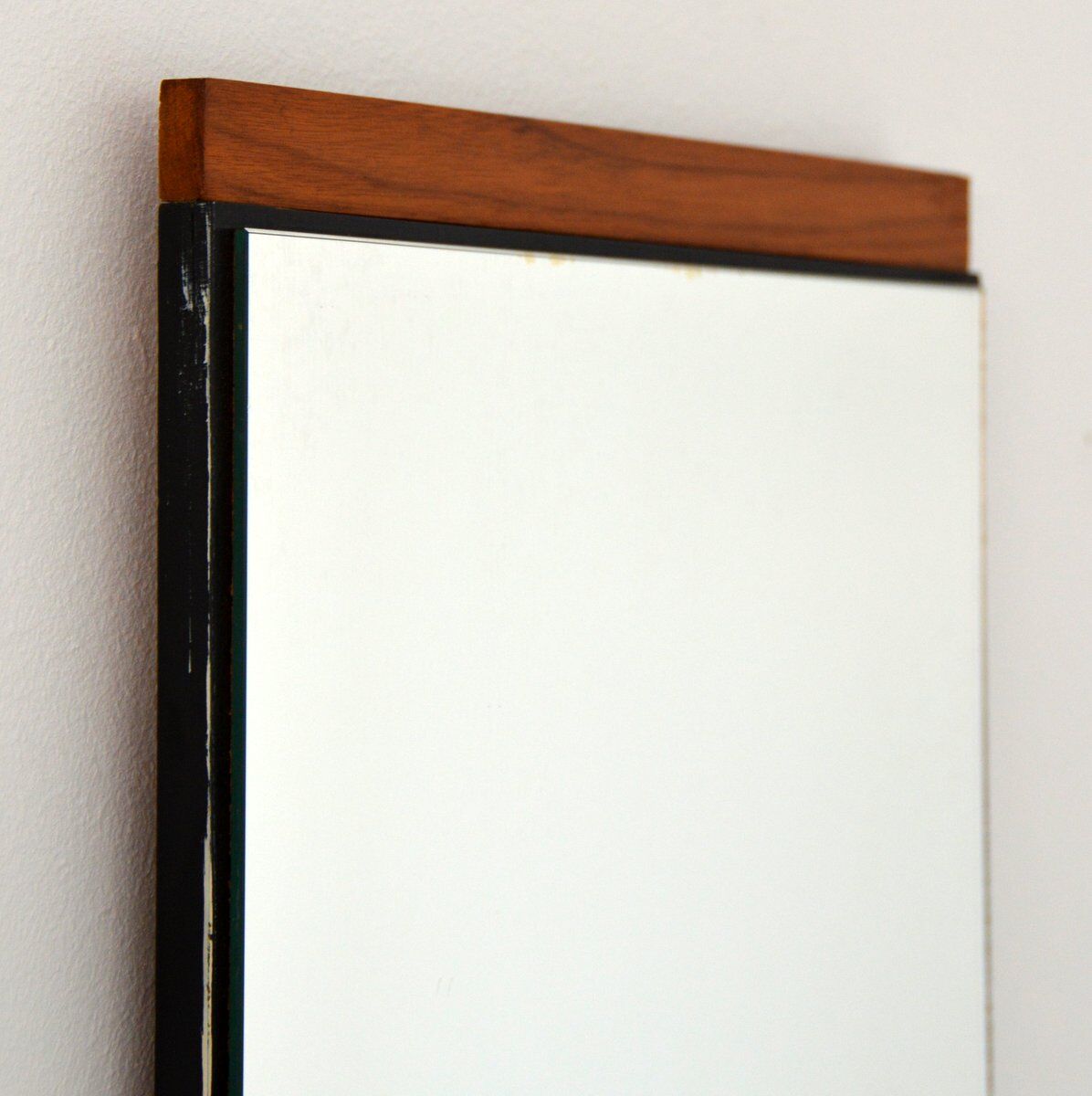 Scandinavian teak mirror 1960s
