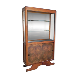 Art Deco display cabinet, drinks cabinet, 1930s