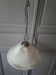 Art Deco style pendant light with marbled glass