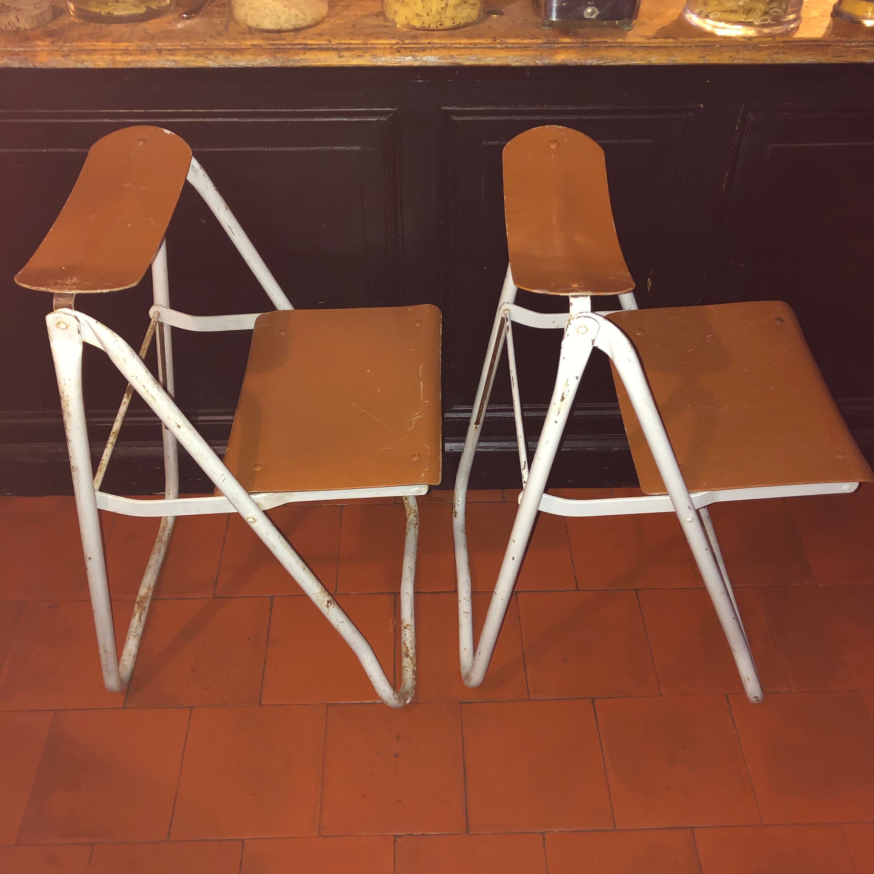Pair of Chairs Bienaise Nelson brothers circa 1920/1930