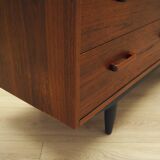 Commode danoise en teck, années 1970