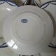12 antique ironstone dinner plates