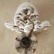Twisted Vallauris wall sconce
