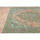 Tapis vintage persan fait main en laine et coton orange, années 1970