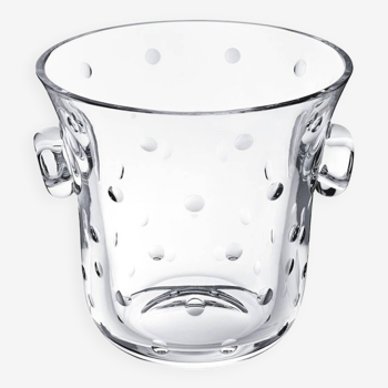 Saint Louis crystal ice bucket Bubbles model