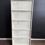 5-drawer industrial locker