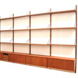Large vintage wall system designed by Poul Cadovius for Cado Denmark.
