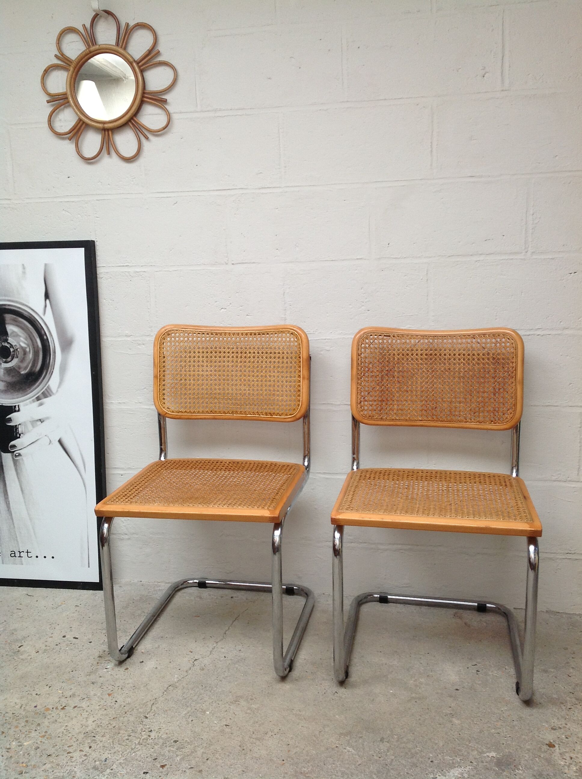 Chairs Marcel Breuer Cesca B32