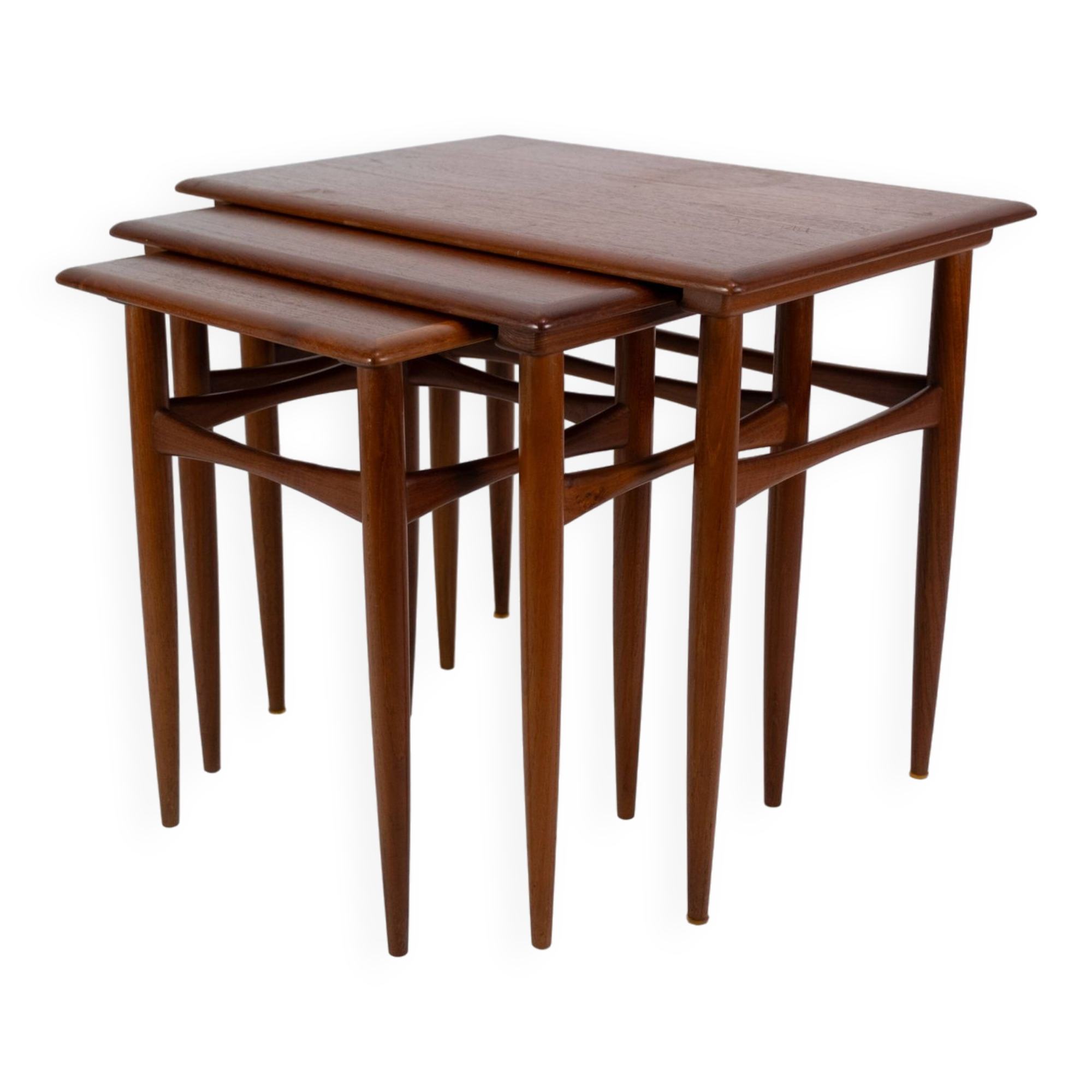 Deposit tables - Teak wood - Danish furniture architect - 1960