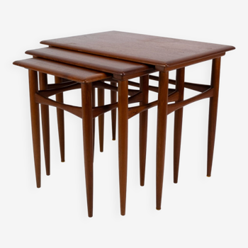 Deposit tables - Teak wood - Danish furniture architect - 1960