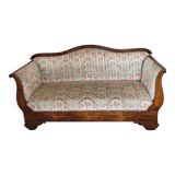 Voltaire Louis Philippe sofa and 2 armchairs, fully restored