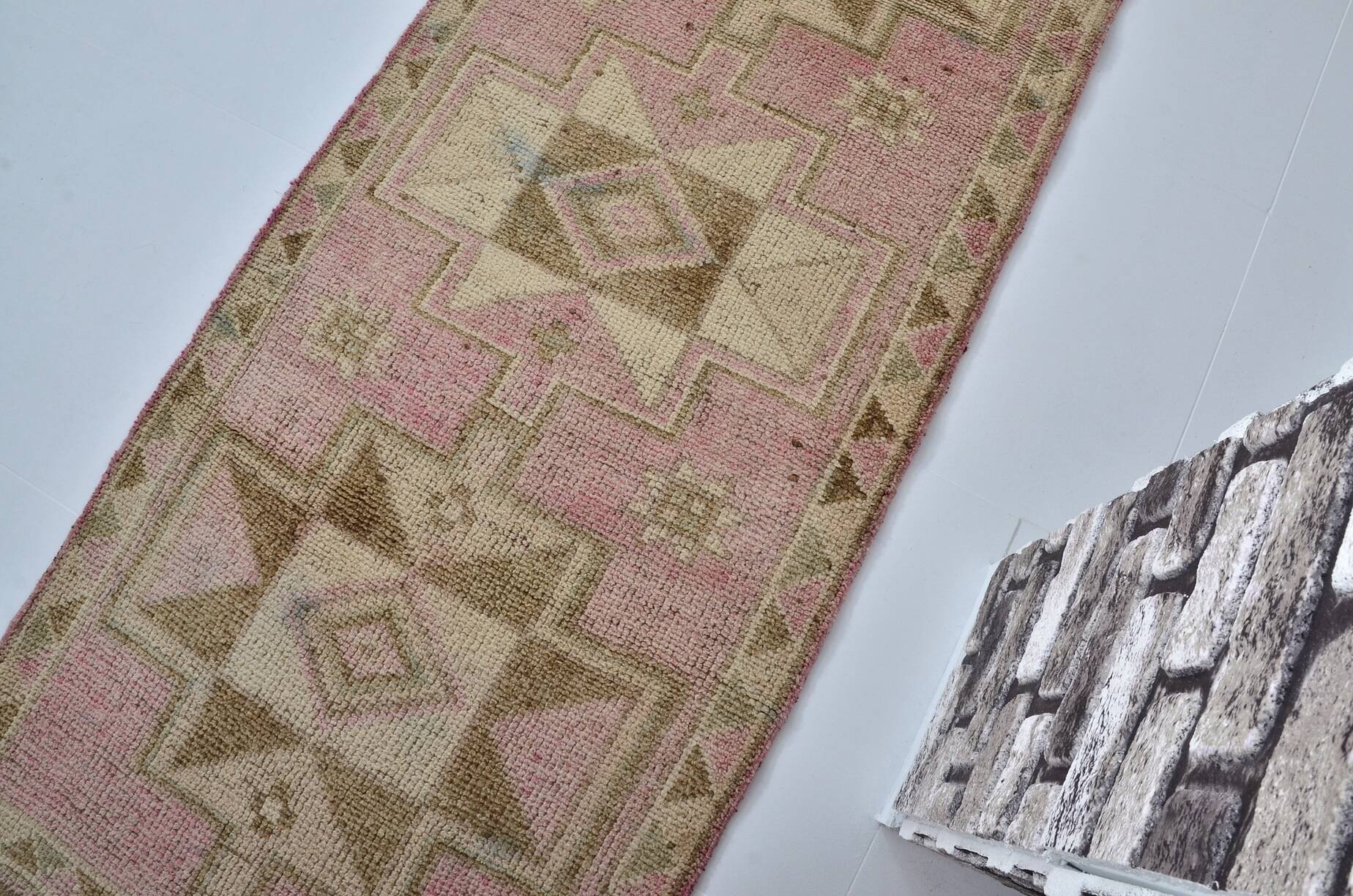 Anatolian Handknotted Oushak Runner sku 2194