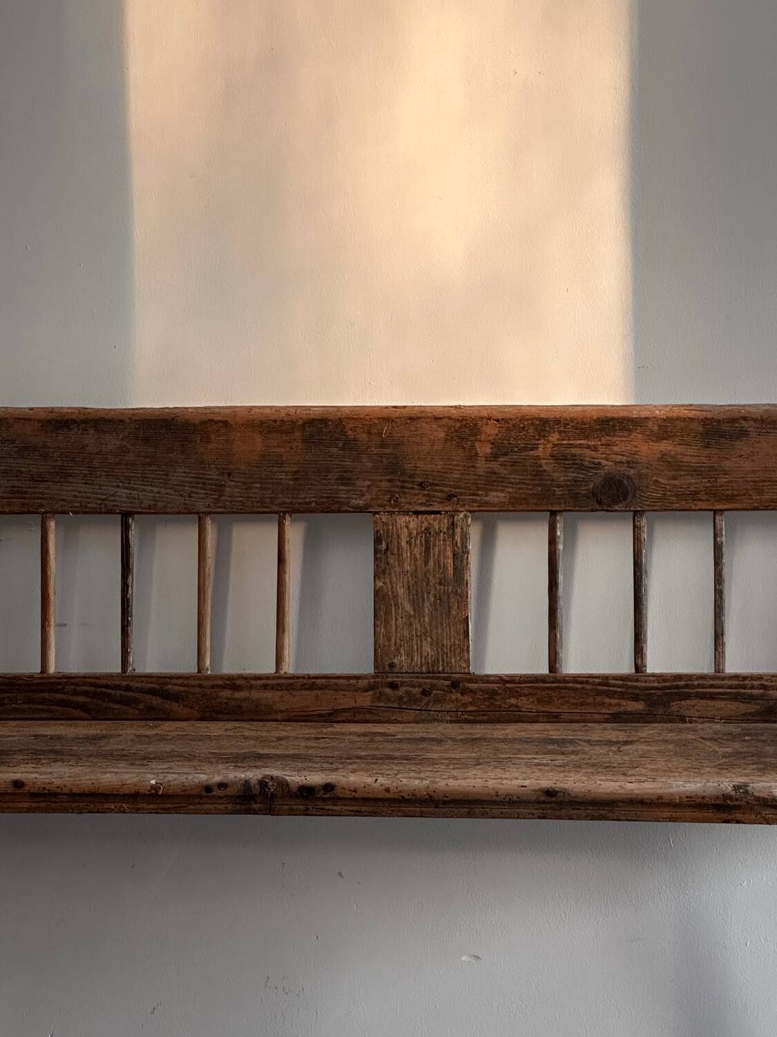 Wooden bench – Wabi Sabi spirit