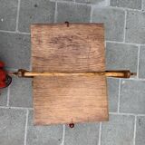 Old large wooden worker - Torck sewing box