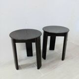 Pair of plastic stools Gedy