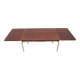 Vintage extendable dining table made in the 1970s