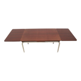 Table à manger extensible vintage fabriquée dans les années 1970
