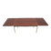 Vintage extendable dining table made in the 1970s