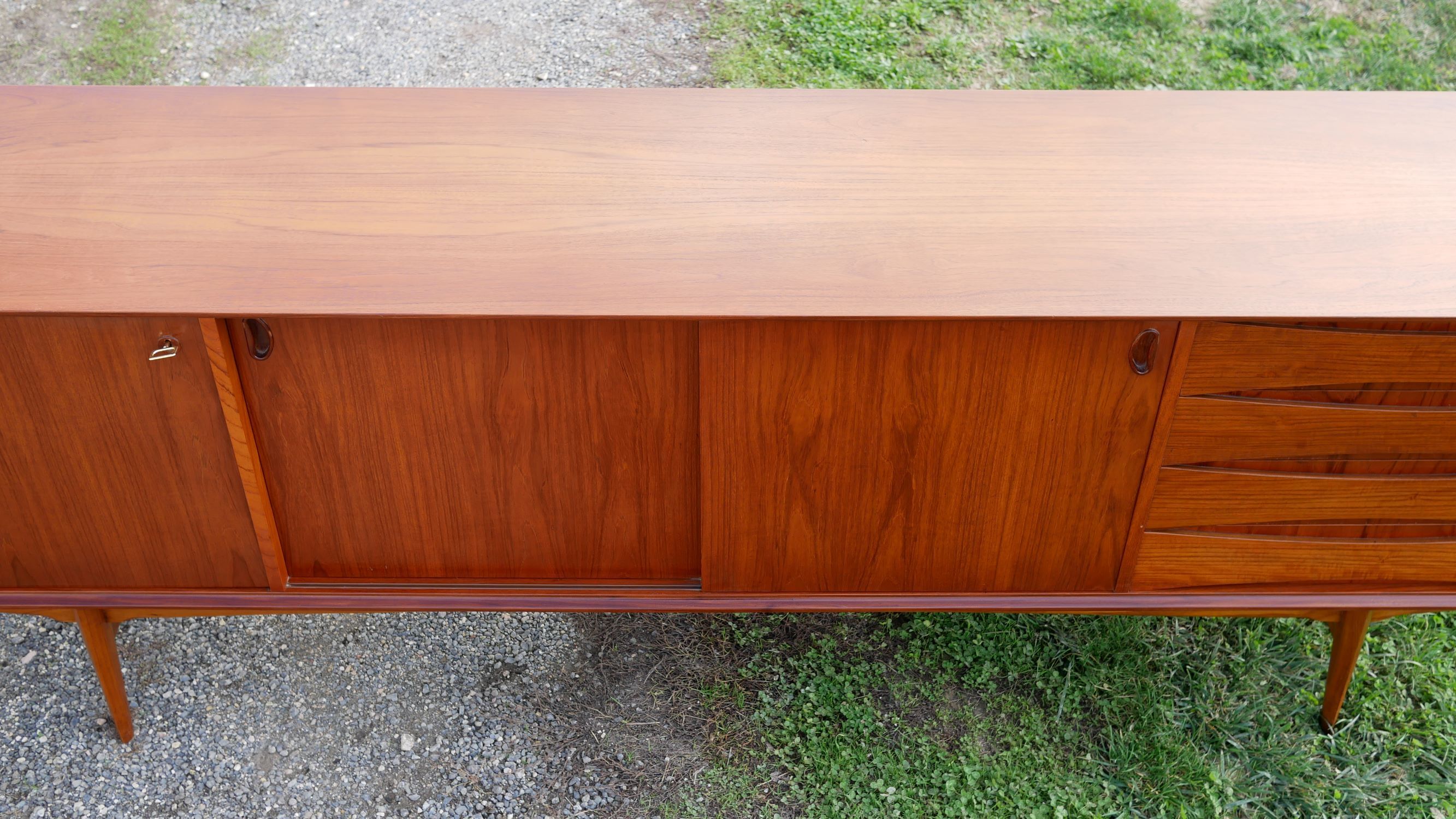 Sideboard teak by Oswald Vermaercke for V-type, 60 years