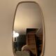 Free-form rearview mirror from the 60s-70s