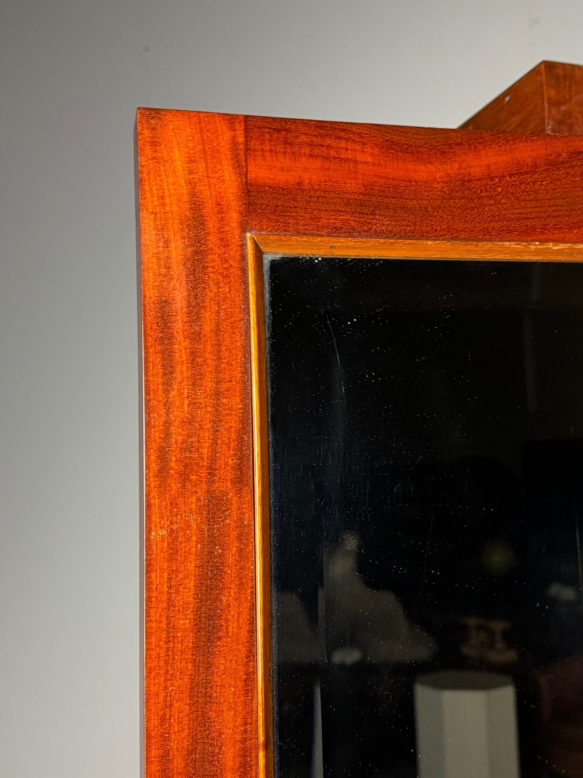 Art Deco wardrobe with mirrors