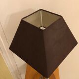 Vintage wooden foot lamp