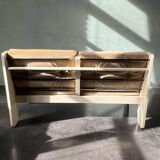 Mid-century 2-seater bench from the 60s