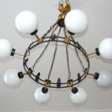 Mid Century chandelier, '50s.