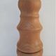 Lamp foot XL solid wood veined turned vintage