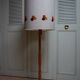 Mid-Century Scandinavian Pine Floor Lamp by Temde, 1960s