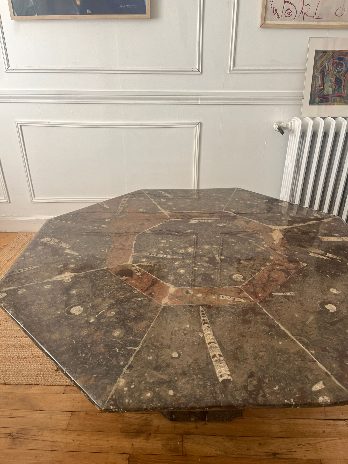 Table basse en marbre