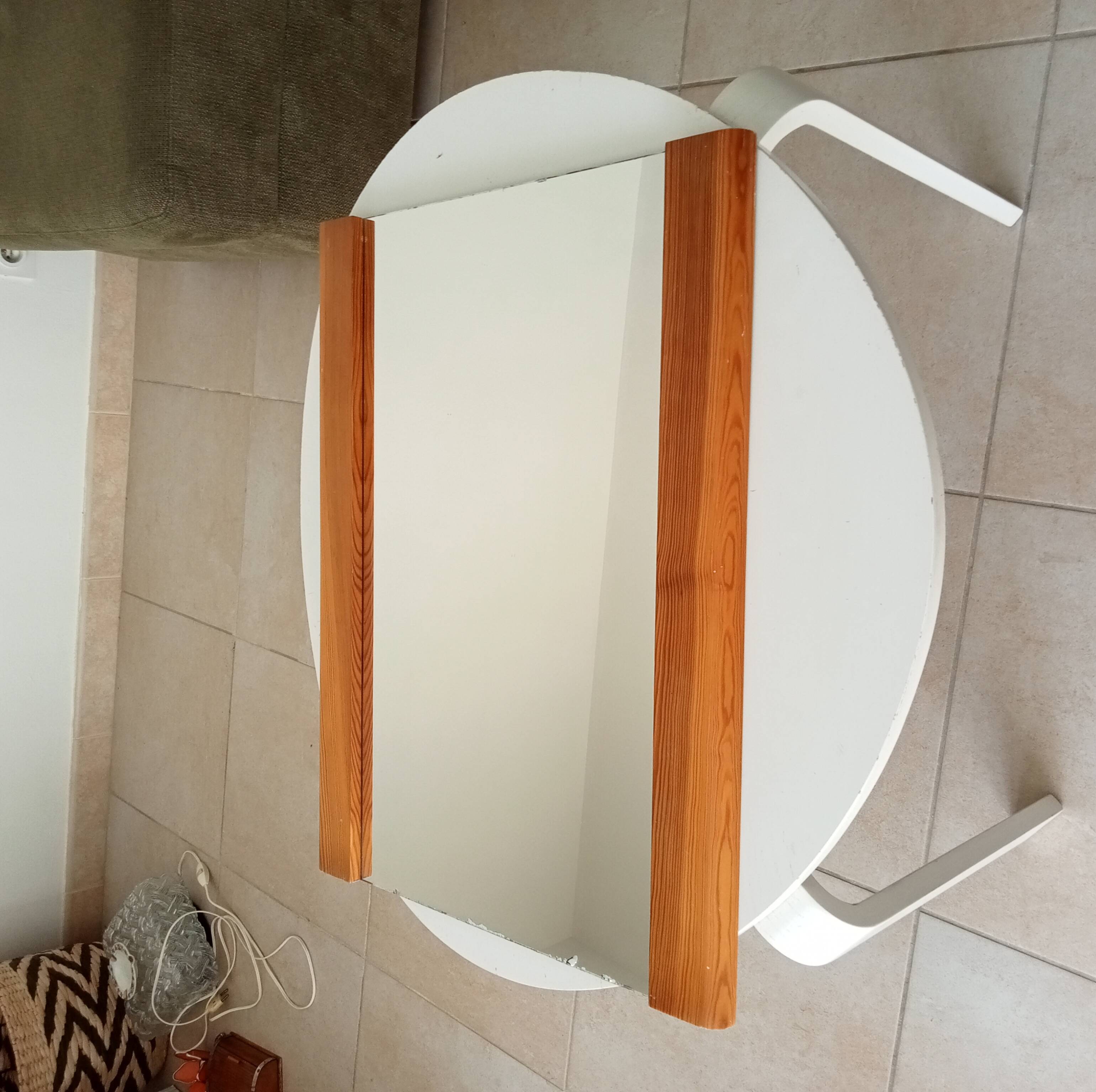 Vintage pine mirror from the 70s/80s 60*46 cm