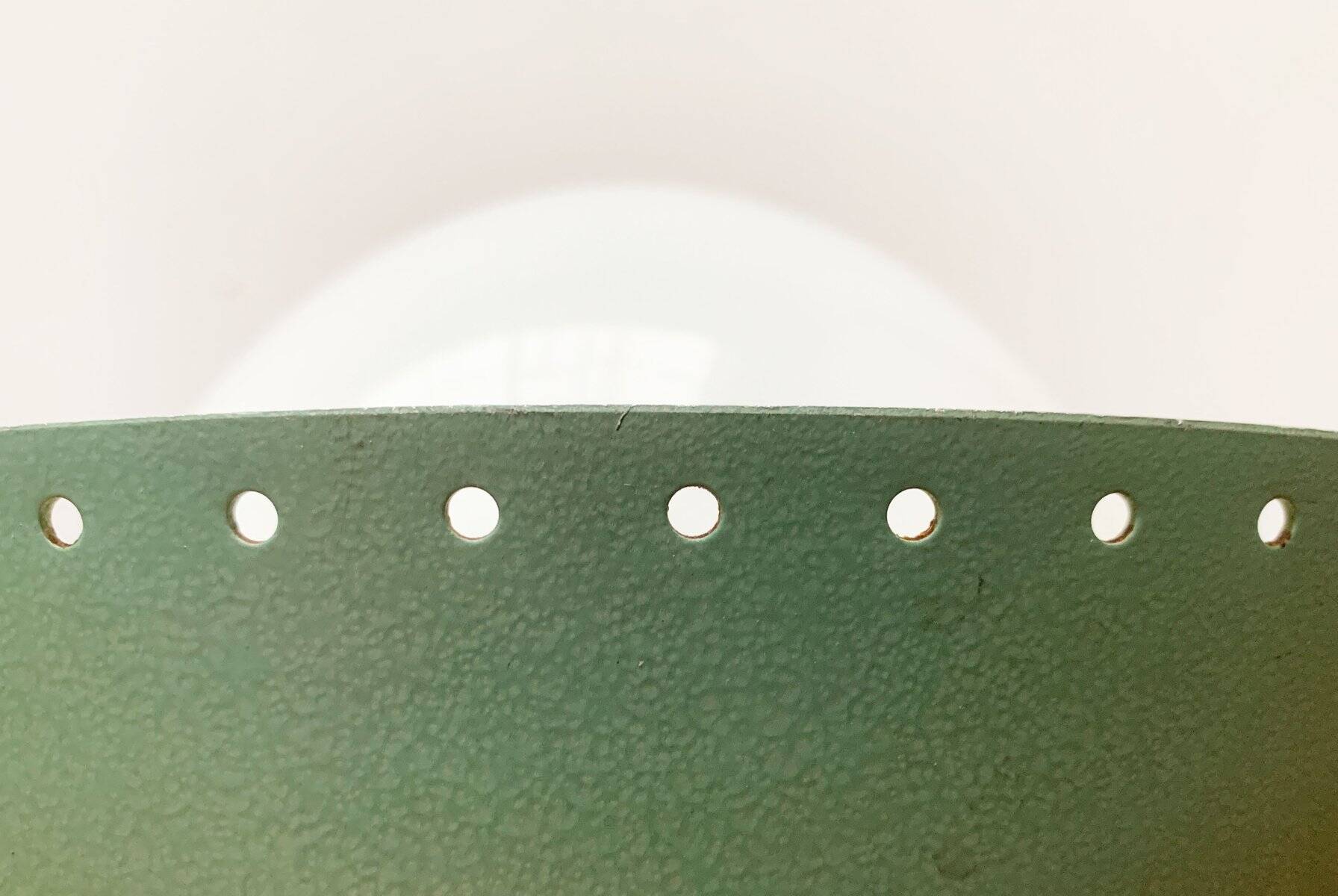 Mid-century German minimalist ceiling lamp by Bega.