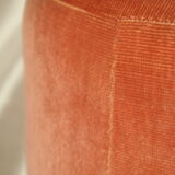 Ottoman ottoman vintage pink velvet