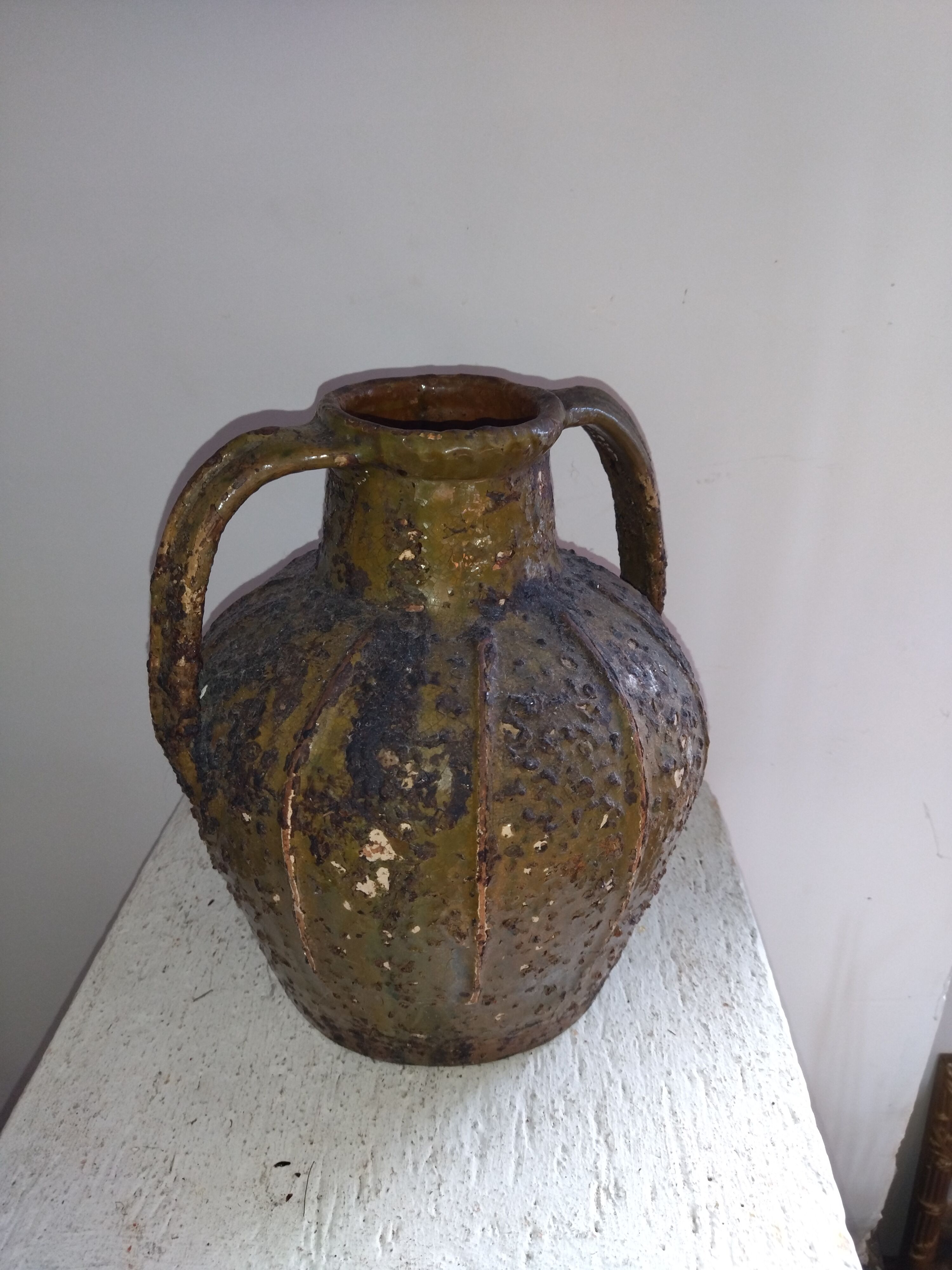 Jarre à huile terre cuite XVIIIe siècle