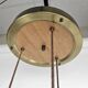 Rare pendant lamp from Italy in 3 colours of glass attributed to Stilnovo
