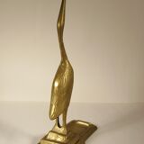 Brass "heron" ashtray